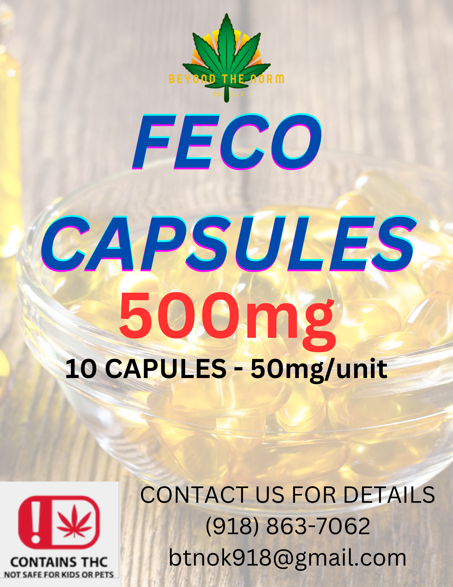 FECO Capsules 500mg